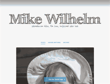 Tablet Screenshot of mikewilhelm.com